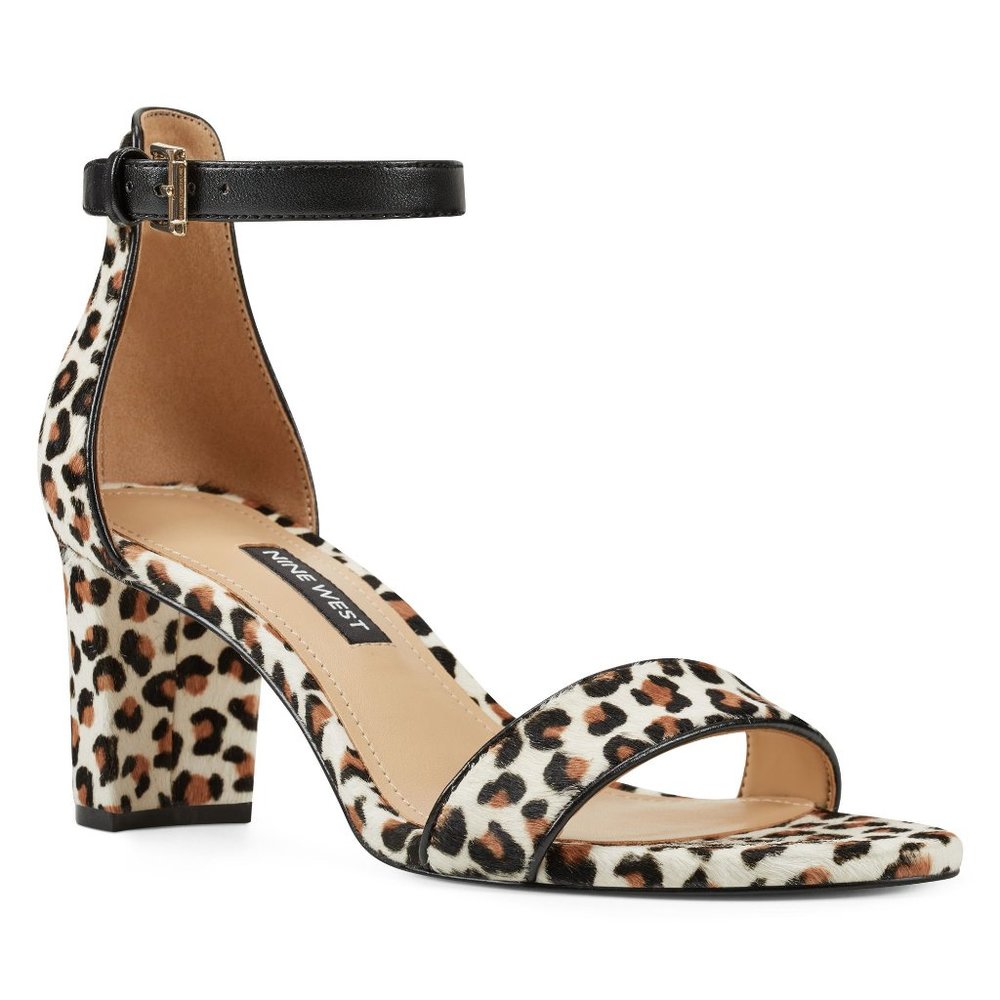 Nine West Pruce Ankle Strap Block Heel San… - Picture 2 of 6